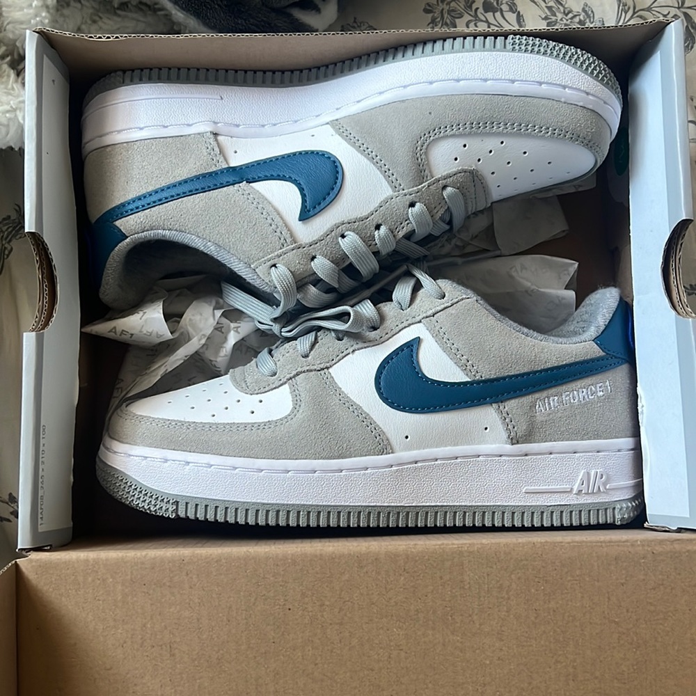 Air Force 1 LV8 Athletic club white grey (GS)